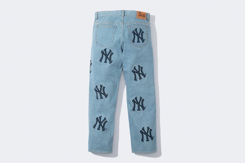 New York Yankees Supreme Fall 2021 Collaboration Release Info Date Buy MLB