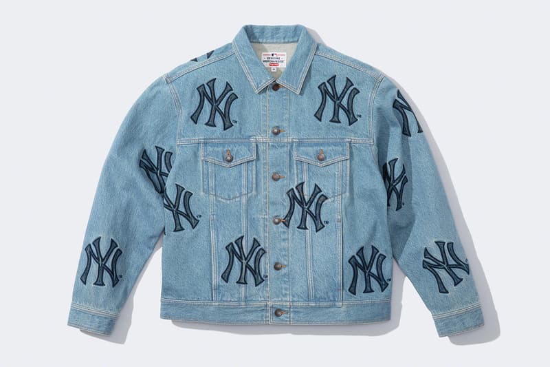 New York Yankees Supreme Fall 2021 Collaboration Release Info Date Buy MLB