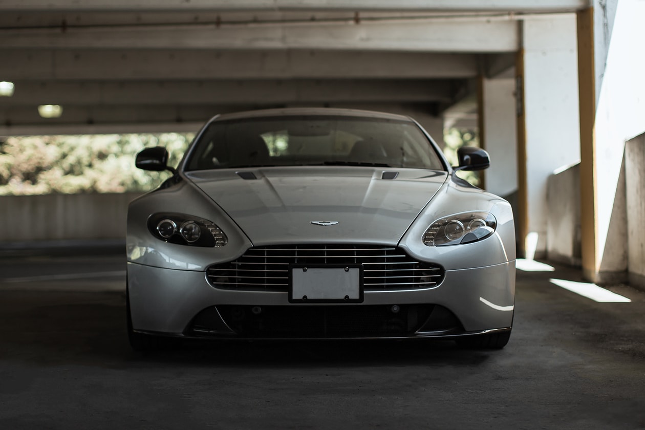 Nick Cheung of SNEAKERBOX's Aston Martin V8 Vantage S Digital Lead Daily Driver DRIVERS HYPEBEAST Car Club