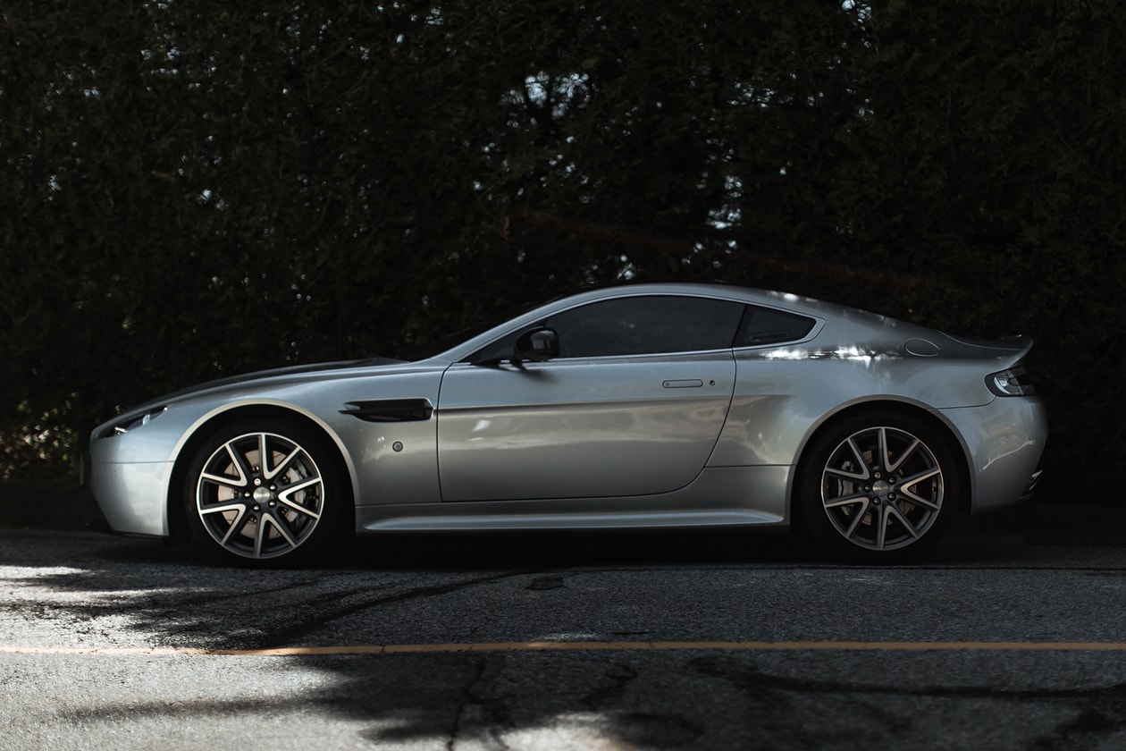 Nick Cheung of SNEAKERBOX's Aston Martin V8 Vantage S Digital Lead Daily Driver DRIVERS HYPEBEAST Car Club