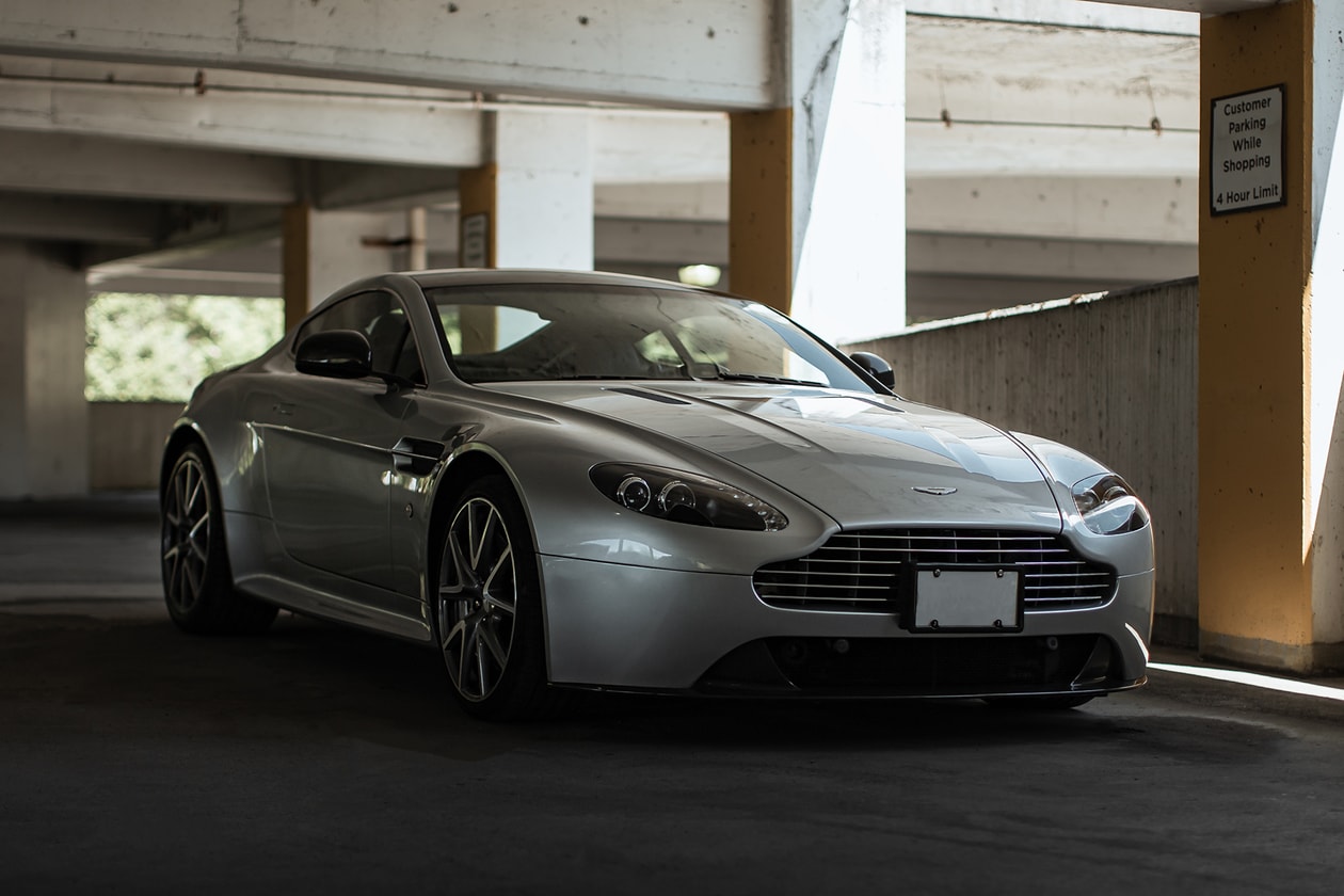 Nick Cheung of SNEAKERBOX's Aston Martin V8 Vantage S Digital Lead Daily Driver DRIVERS HYPEBEAST Car Club