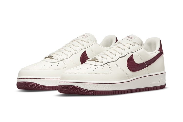 Nike Air Force 1 Craft is Dropping With a "Sail/Dark Beetroot" Color Scheme