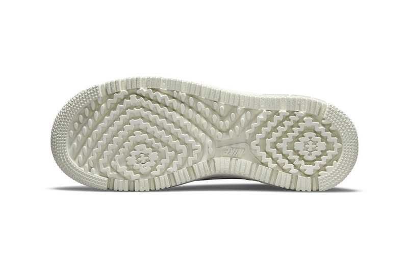 Official Look Nike Air Force 1 High Utility 2.0 Summit White Fall Winter 2021 tumbled leather high top boot Release info date price