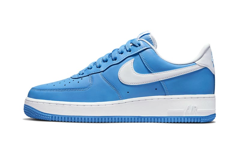 white and carolina blue air force 1