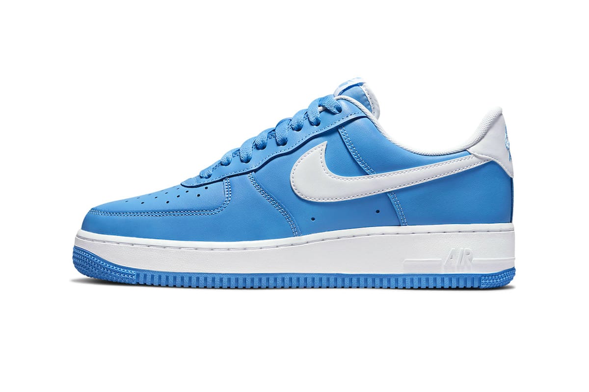 nike air force 1 blue low