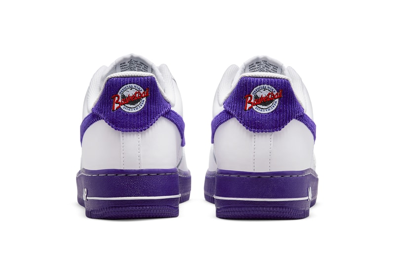 nike sportswear air force 1 low sports specialties white purple red DB0264 100 official release date info photos price store list buying guide