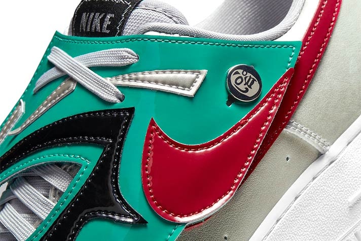 luchador nike air force 1 lucha libre dm6177-095 info mexico wresting máscaras lucha libre footwear