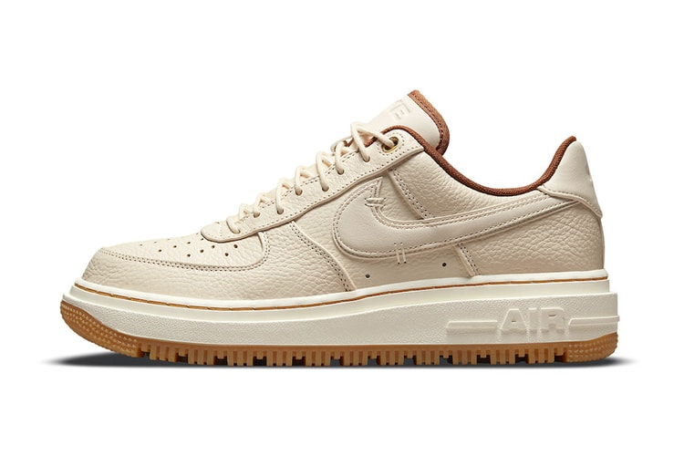 The Nike Air Force 1 Luxe Drops in a "Pecan" Colorway