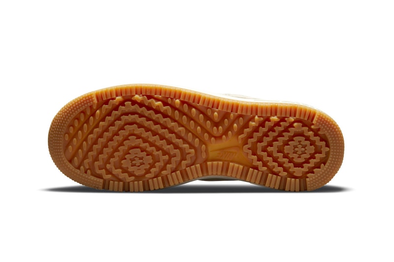 Nike Air Force 1 Luxe Drops in a Pecan Colorway DB4109-200 september pearl white pale ivory pecan gum yellow footwear sneakers nike af1 low
