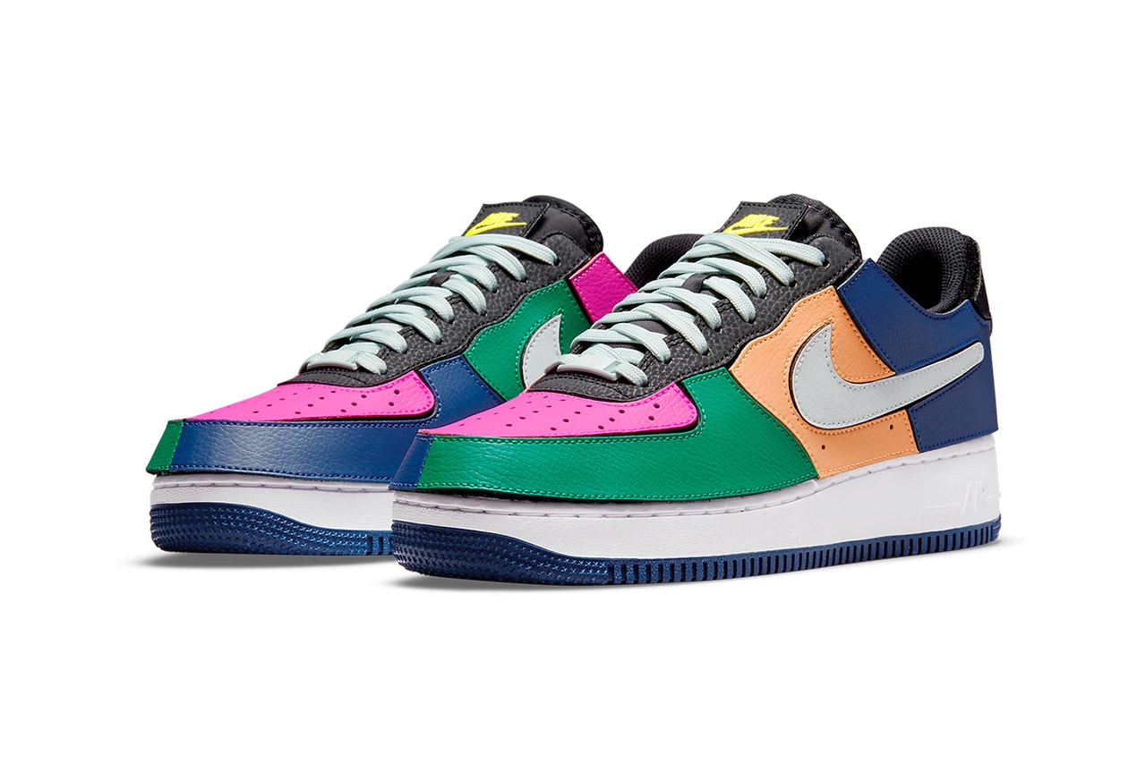 nike air force 1 1 viotech black lethal fuchsia orange chalk barely grey LeDB2576 001 release date info store list buying guide photos price 