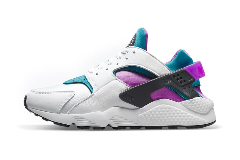 nike huarache aqua blue