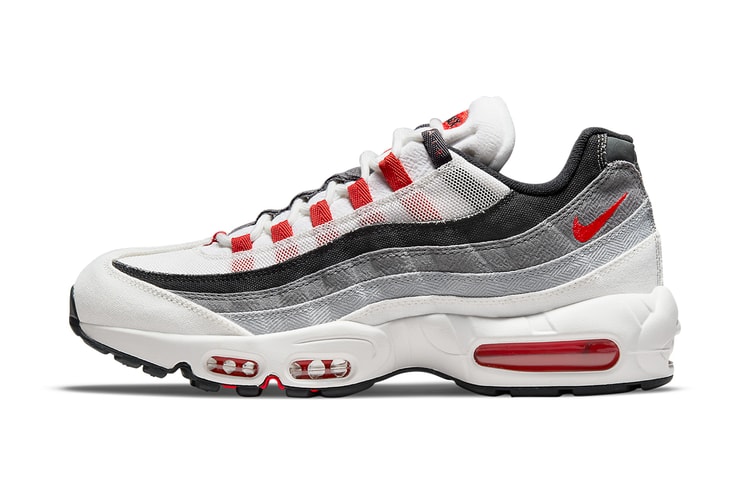 Japanese Patterns Adorn the Nike Air Max 95 "Smoke Grey"