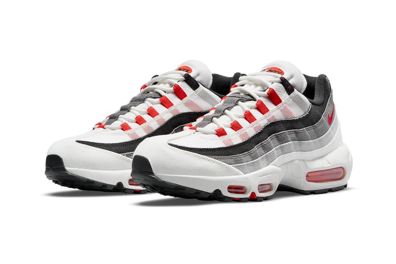 nike air max 95 smoke grey comet red DH9792 100 release date info store list buying guide photos price floral japan patterns 