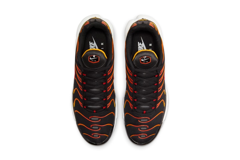 nike sportswear air max plus reverse sunset black red orange dc6094 001 official release date info photos price store list buying guide