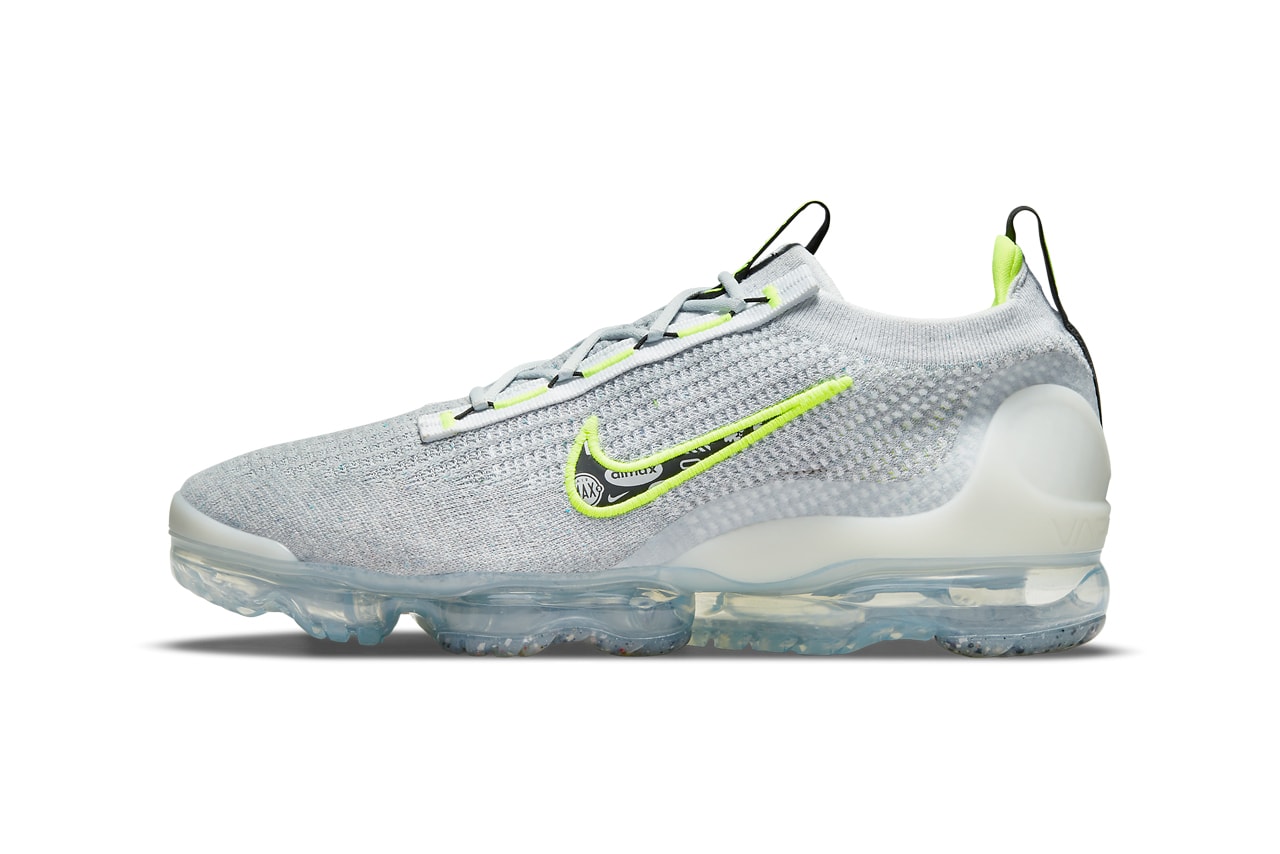 nike air vapormax 2021 wolf grey white volt black logo swoosh DH4085 001 official release date info photos price store list buying guide