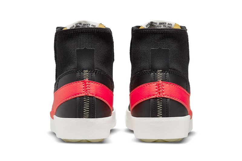 nike blazer mid jumbo black bright crimson olive aura DD3111 001 release date info store list buying guide photos price 