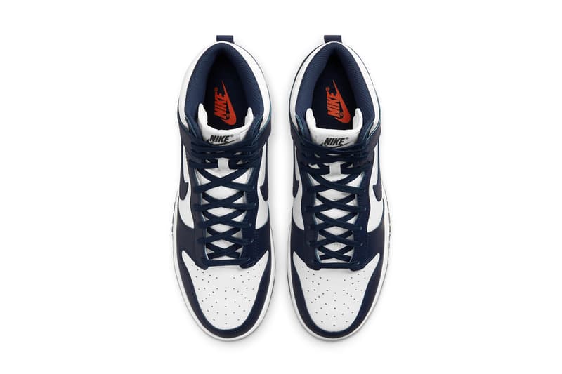 nike sportswear dunk high midnight navy white dd1399 104 official release date info photos price store list buying guide