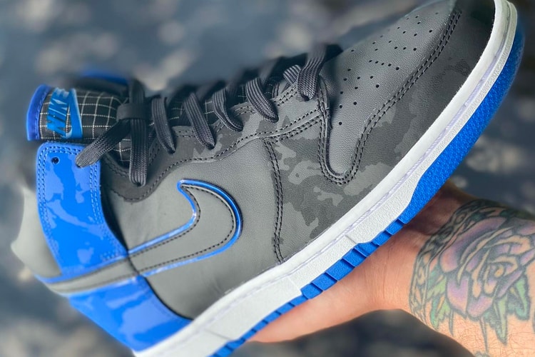 Nike Gives the Dunk High SE a "Royal" Treatment