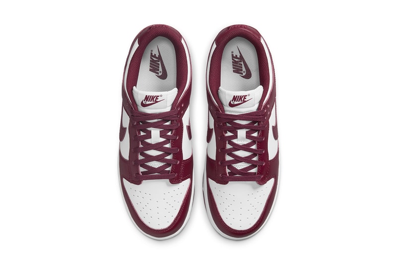 nike dunk low bordeaux white DD1503 108 release date info store list buying guide photos price 
