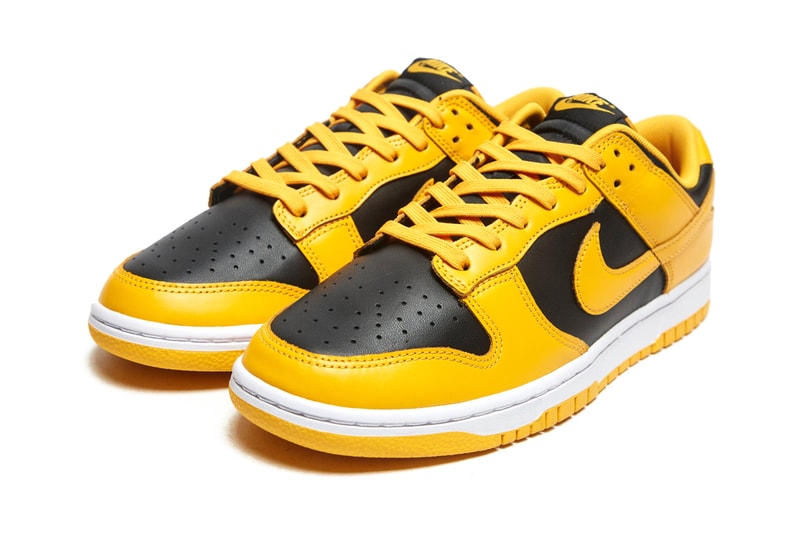 nike sportswear dunk low goldenrod iowa black yellow DD1391 004 official release date info photos price store list buying guide