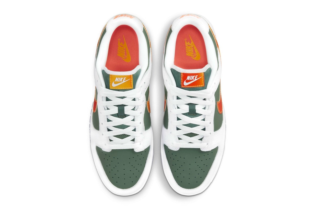 Nike Dunk Low Big Apple New York city NY vs NY this month august 31 2021 gatorade green orange black glow in the dark Dyckman Park West 4th Watson Lincoln Park Tristate Gersh Park release