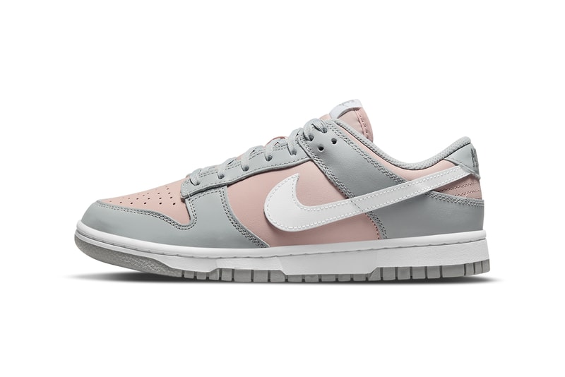 nike sportswear dunk low pink white gray dm8329 600 official release date info photos price store list buying guide