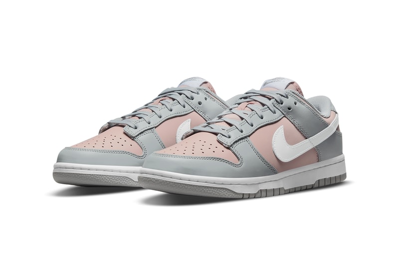nike sportswear dunk low pink white gray dm8329 600 official release date info photos price store list buying guide