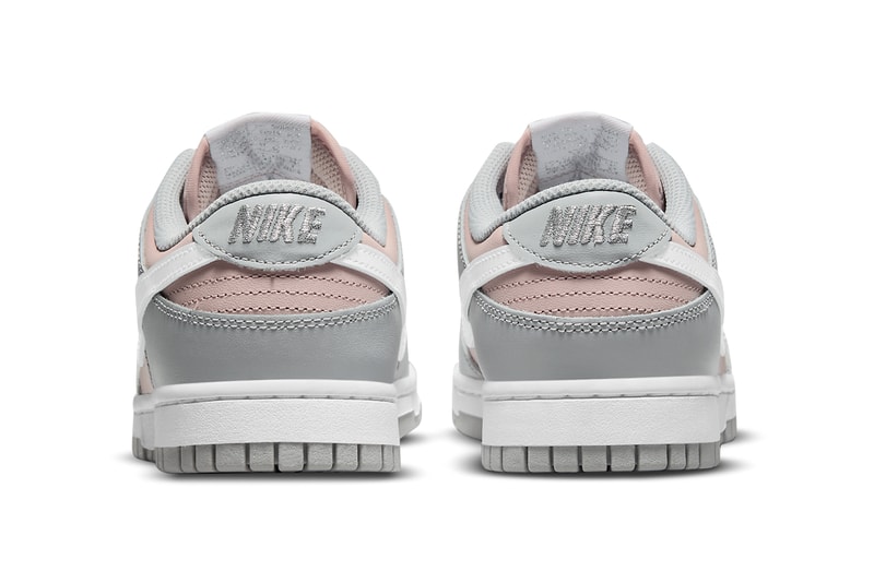 nike sportswear dunk low pink white gray dm8329 600 official release date info photos price store list buying guide
