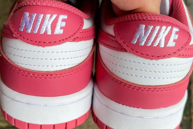 nike dunk low pink white release date info store list buying guide photos price 