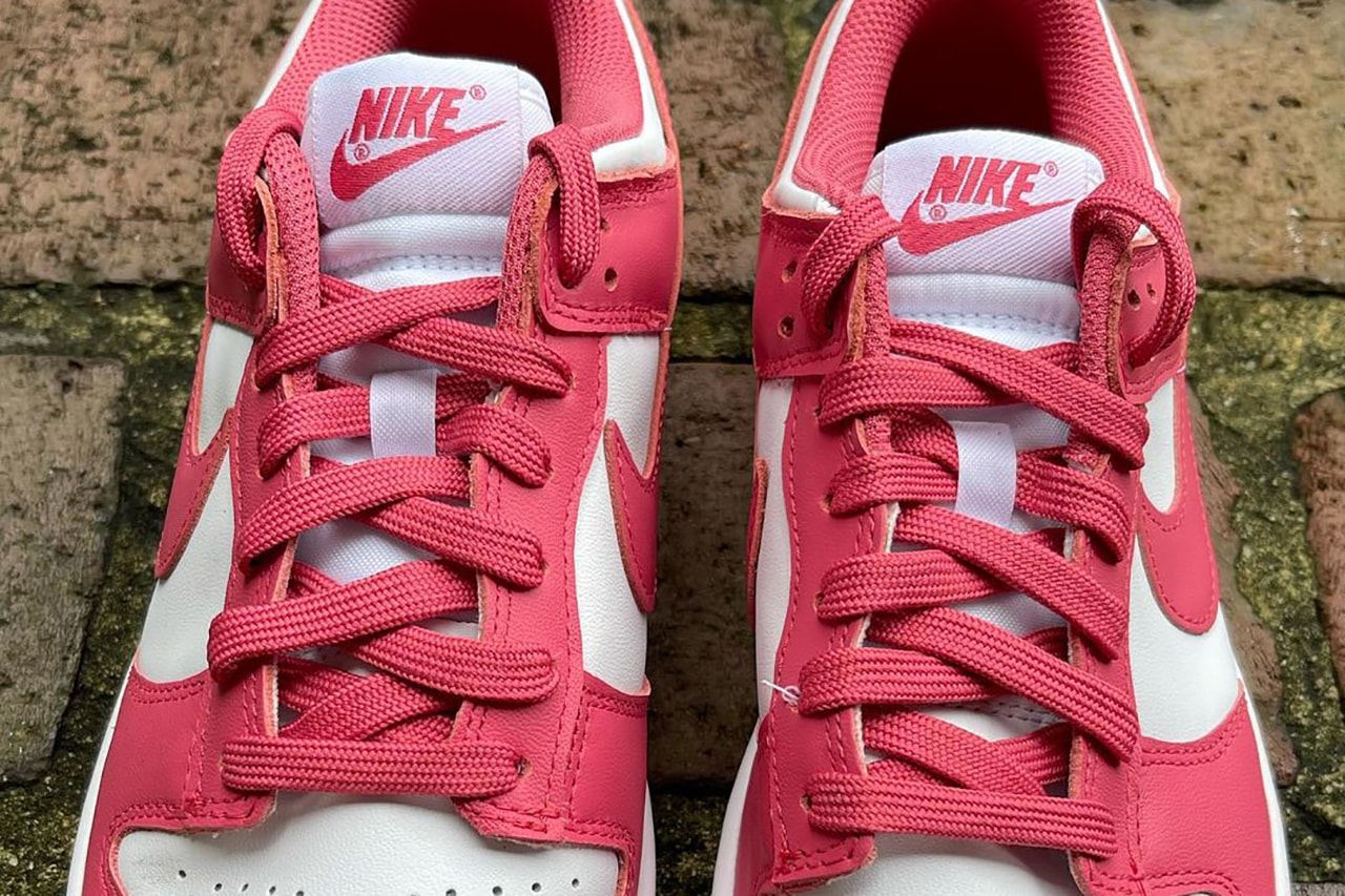 nike dunk low pink white release date info store list buying guide photos price 