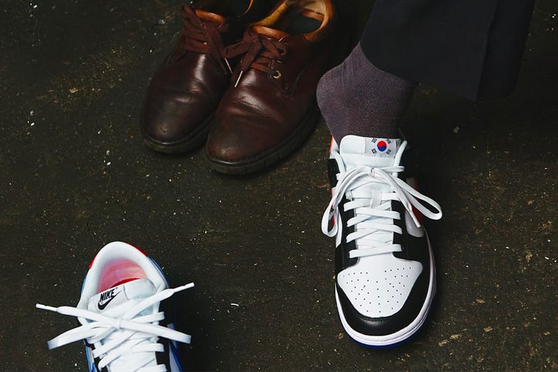 nike dunk low seoul on feet