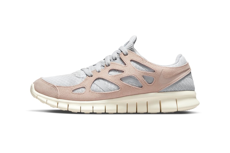 Nike Free Run 2 Pure Platinum/Wolf Grey/Sail/Fossil Stone Style: 537732-013 Hender Scheme Release Information Drop Date Closer First Look Swoosh Bare Foot Feel Shoes Trainers Sneakers Footwear
