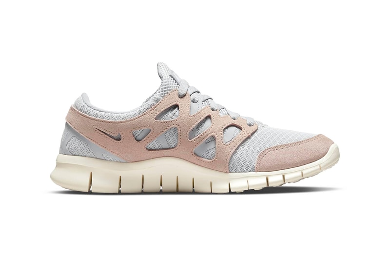 Nike Free Run 2 Pure Platinum/Wolf Grey/Sail/Fossil Stone Style: 537732-013 Hender Scheme Release Information Drop Date Closer First Look Swoosh Bare Foot Feel Shoes Trainers Sneakers Footwear
