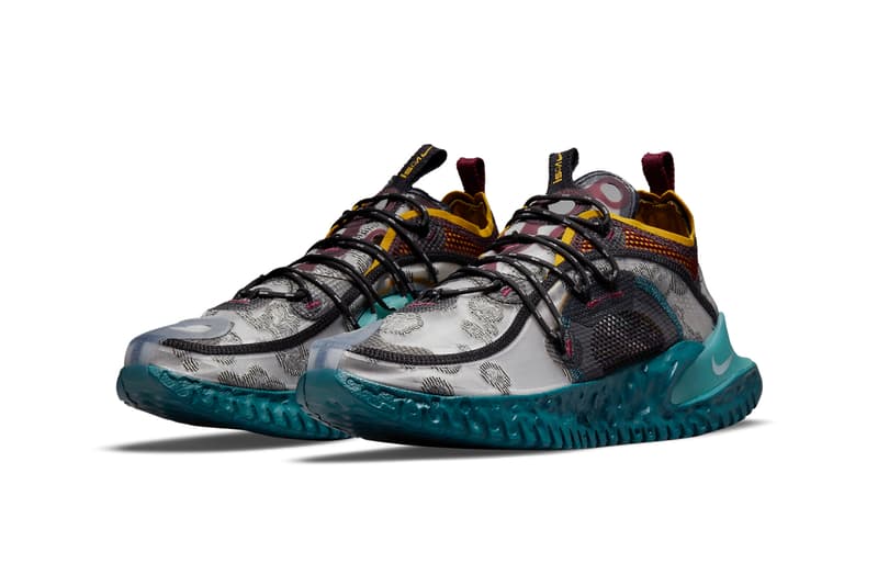 nike ispa flow 2020 black teal gray burgundy gold DM2832 001 official release date info photos price store list buying guide