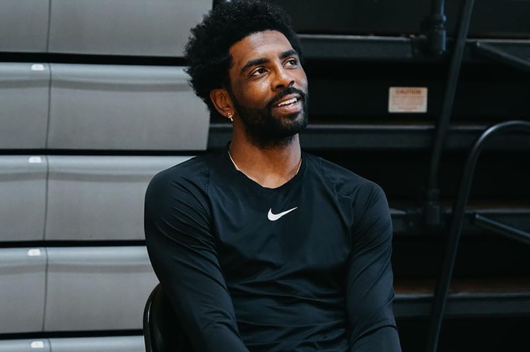 Kyrie Irving Debuts a Nike Kyrie 8 Colorway That's Covered in Blue Camo Patterns