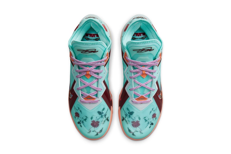 nike lebron 18 low floral CV7562 400 release info store list buying guide photos price 