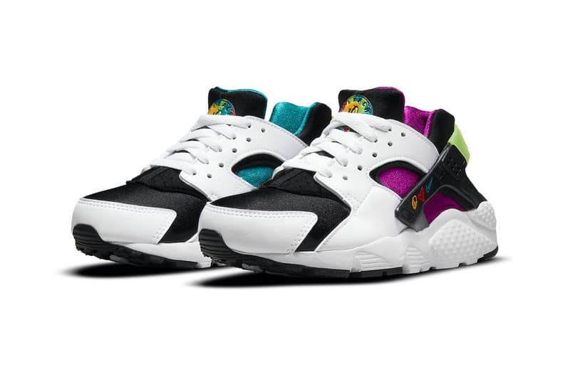 tênis nike paz amor cor bloco infantil exclusivo swoosh nike air huarache Nike air mais uptempo air force 1 liberação baixa revelar informações de queda