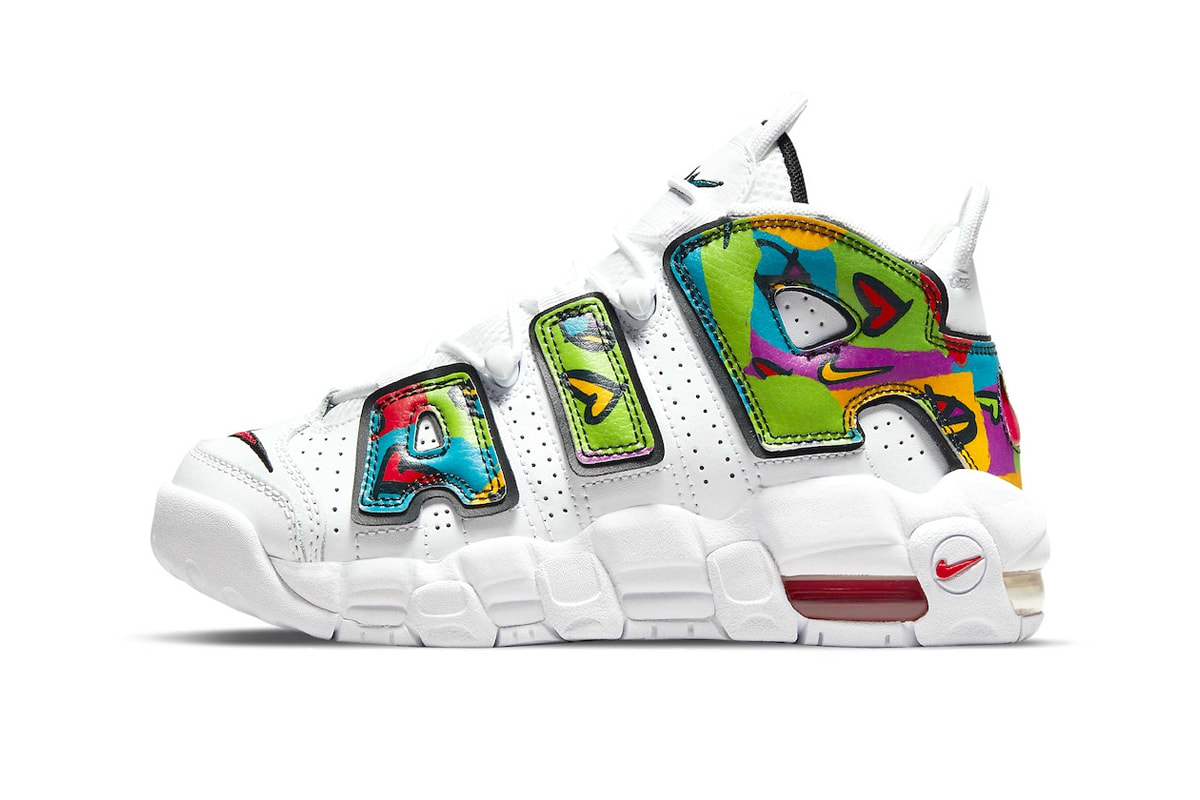 nike peace love color block kids exclusive swoosh sneaker nike air huarache Nike air more uptempo air force 1 low release reveal drop info