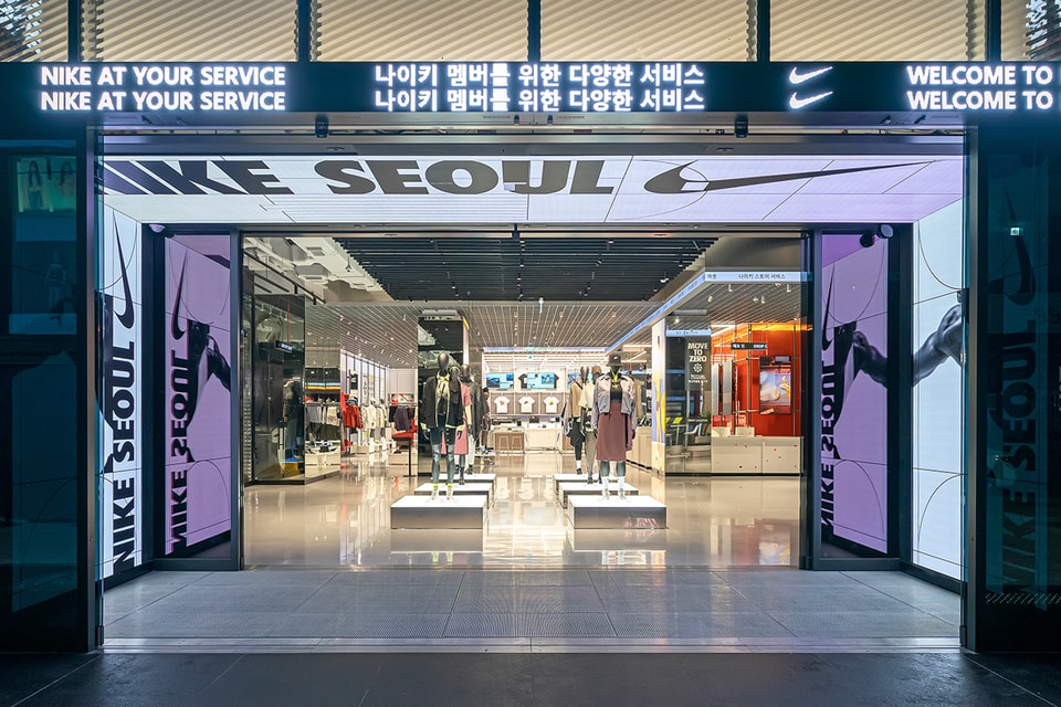 textura Amabilidad Labor Nike Rise Seoul Retail Concept Store Info | Hypebeast