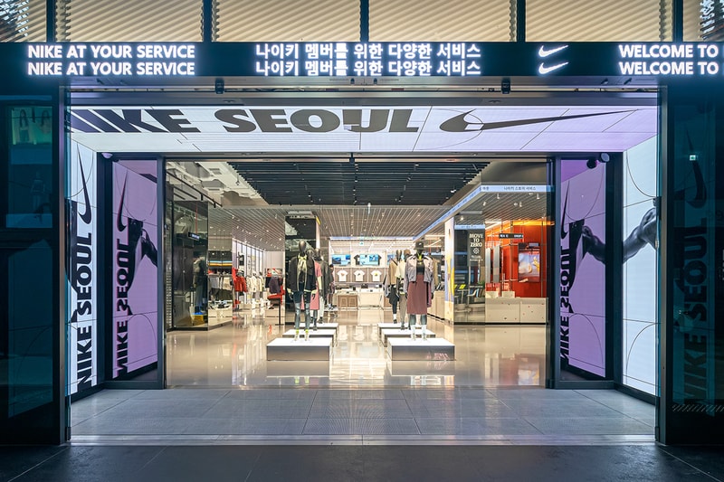 Nike Rise Seoul Retail Concept Store Info fashion tech korea sustainability digital personalisation