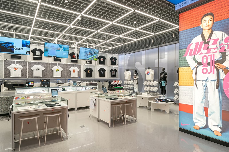 Nike Rise Seoul Retail Concept Store Info fashion tech korea sustainability digital personalisation