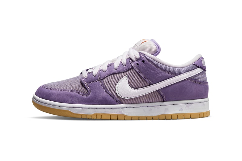 nike sb skateboarding unbleached pack dunk low lilac white gum da9658 500 official release date info photos price store list buying guide