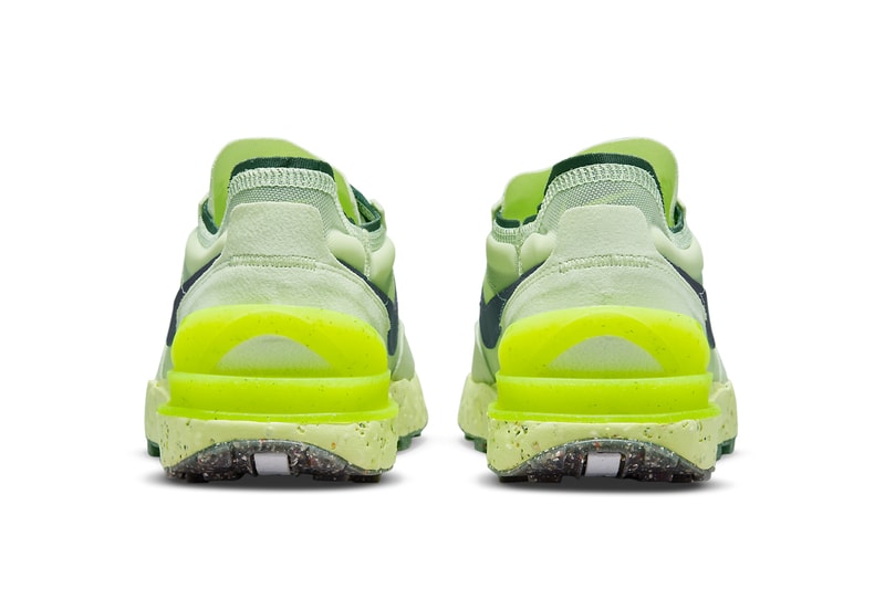 nike sportswear waffle one crater lime ice volt white armory navy DC2650 300 official release date info photos price