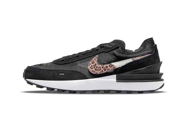 nike black cheetah shoes