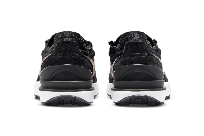 Nike Waffle One "Leopard Pack" Release footwear swooshes sneakers mesh suede animal print black white dj9776-001 dj9776-100