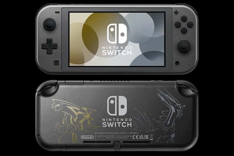 Nintendo Switch Lite Dialga and Palkia Edition Info