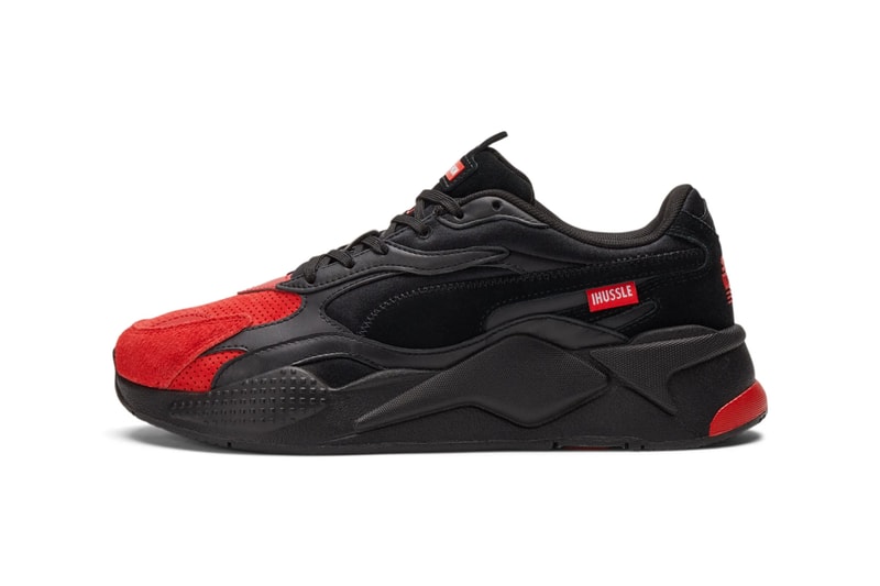 nipsey hussle puma the marathon continues 10th anniversary rs x3 386515 01 black high risk red official release date info photos price store list buying guide