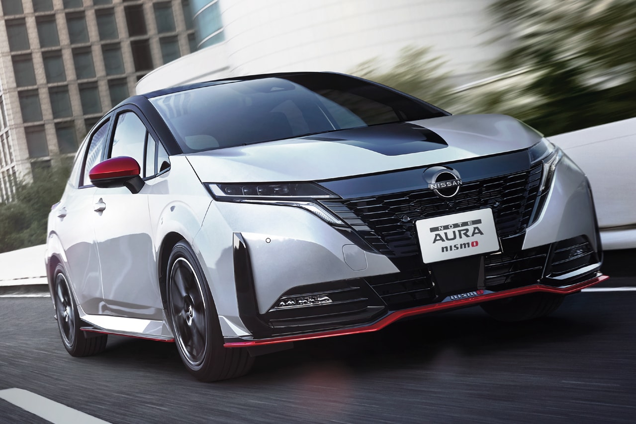 Nissan Note Aura NISMO Japanese Electric Hot Hatch First Look EV Cars Tuned JDM Import Hybrid