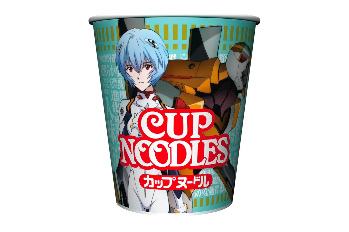 Nissin Neon Genesis Evangelion Cup Noodles Official Launch seafood spicy shrimp limited collection ayanami zero release information 50 anniversary