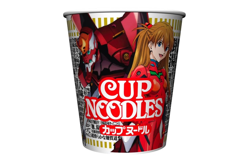 Nissin Neon Genesis Evangelion Cup Noodles Official Launch seafood spicy shrimp limited collection ayanami zero release information 50 anniversary